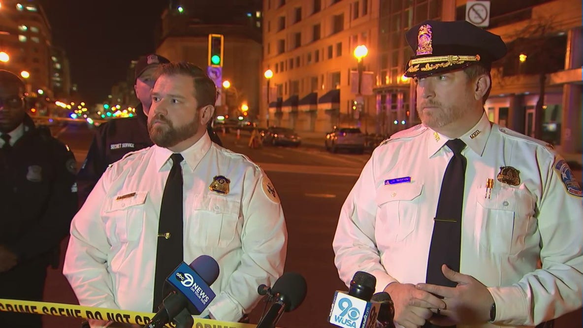 Police share more details after a driver hits 2 women near White House, killing 1